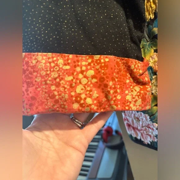 Vintage Handmade Oversized Asian Inspired Blazer - Picture 10 of 13